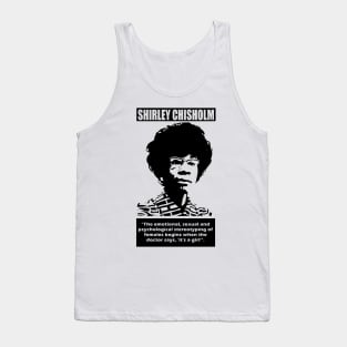 SHIRLEY CHISHOLM-7 Tank Top